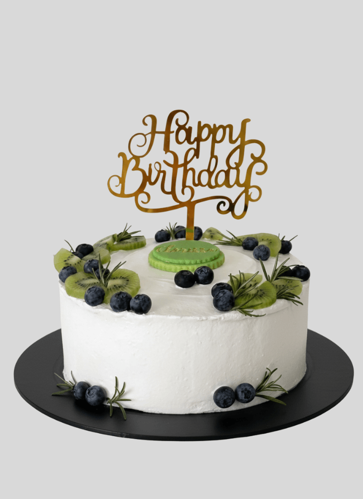 Radiant Kiwi Cake