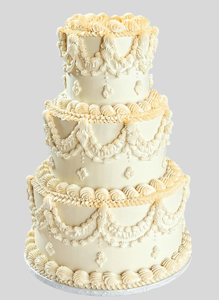 Elegant Lambeth Cake