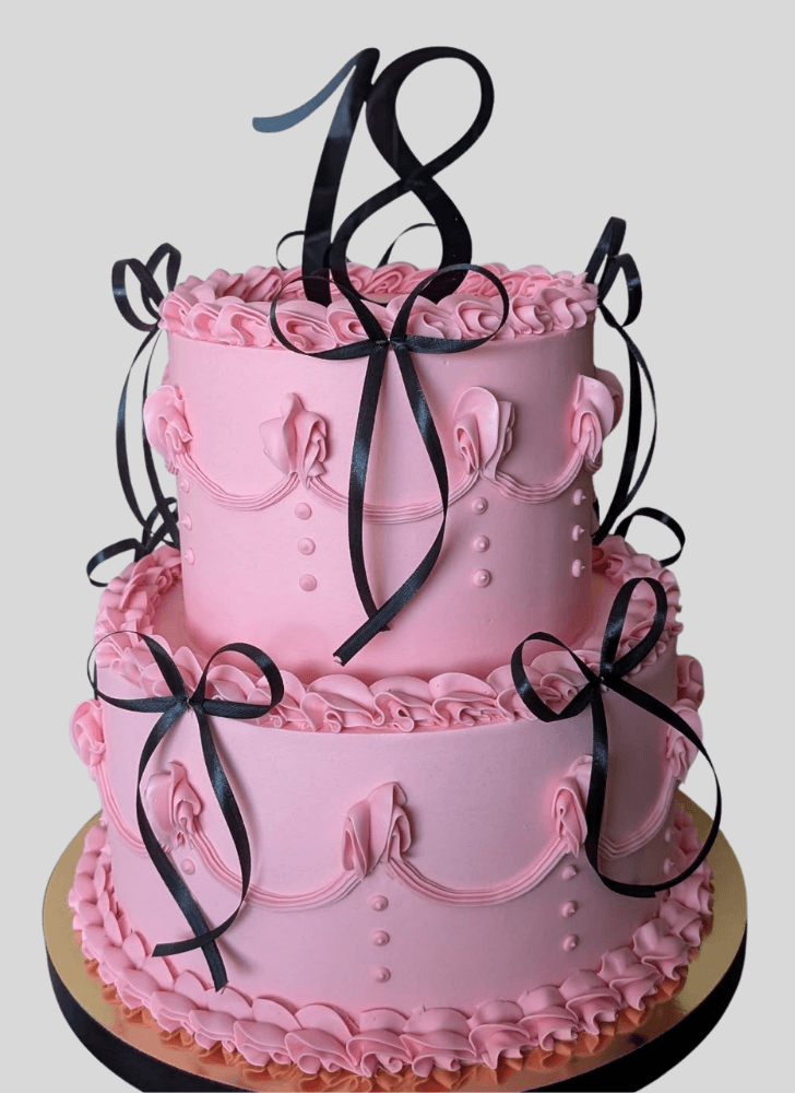Radiant Lambeth Cake