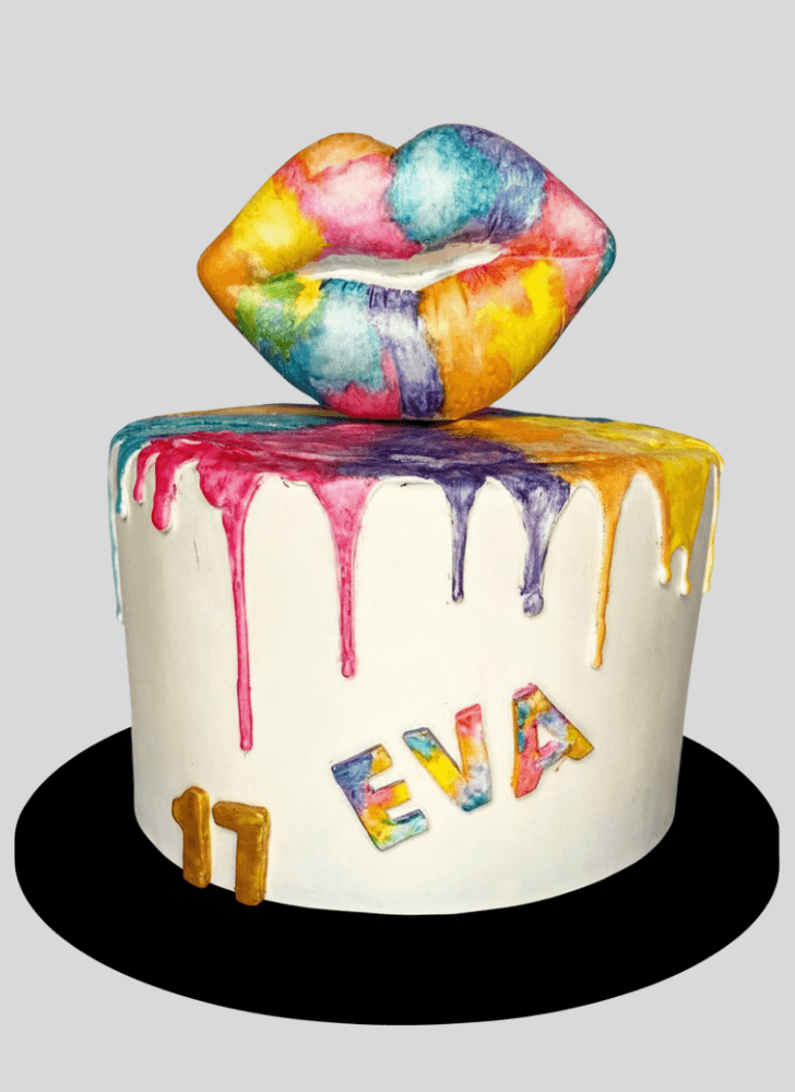 Charming Lips Cake
