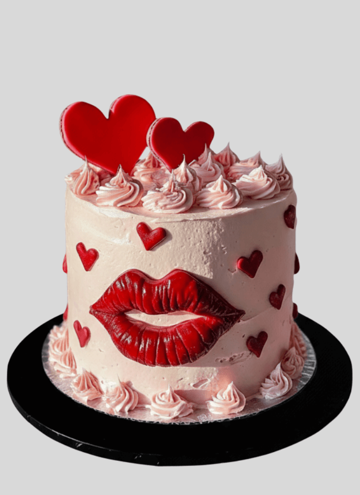Cute Lips Cake