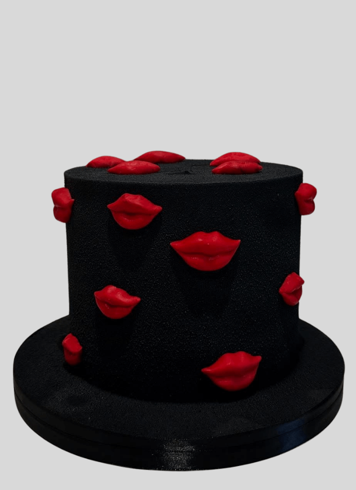 Fascinating Lips Cake