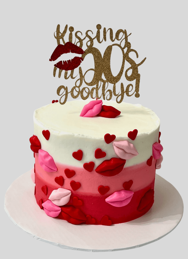 Graceful Lips Cake