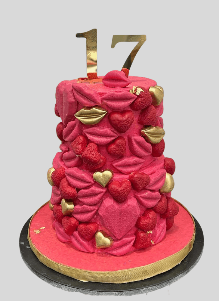 Handsome Lips Cake