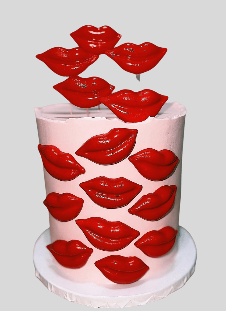Magnificent Lips Cake