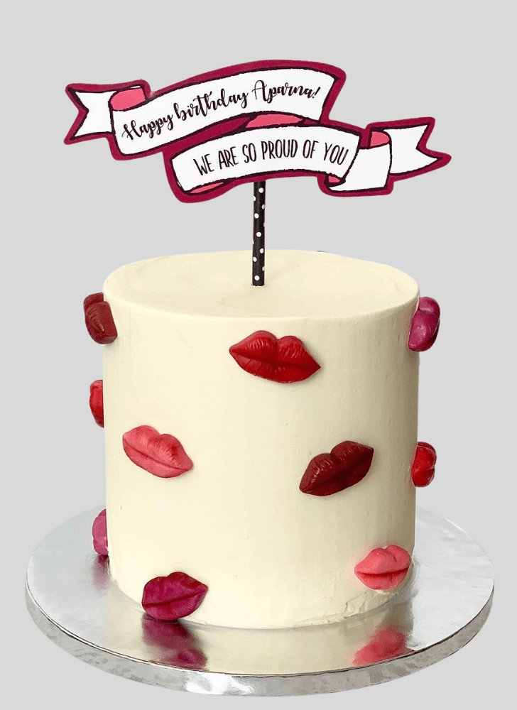 Marvelous Lips Cake