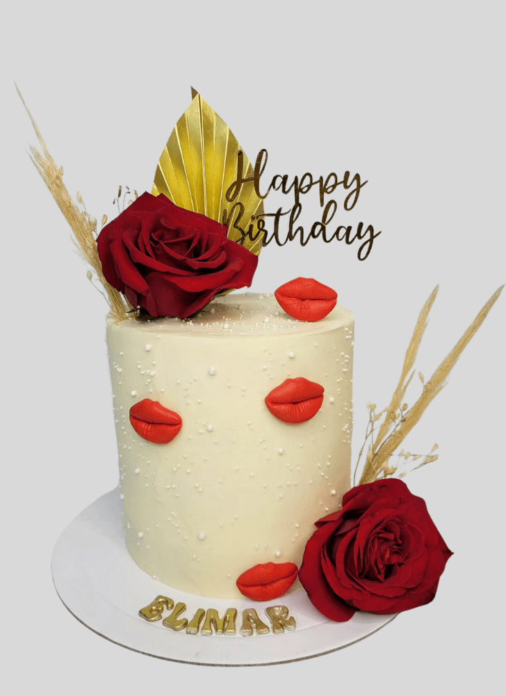 Radiant Lips Cake