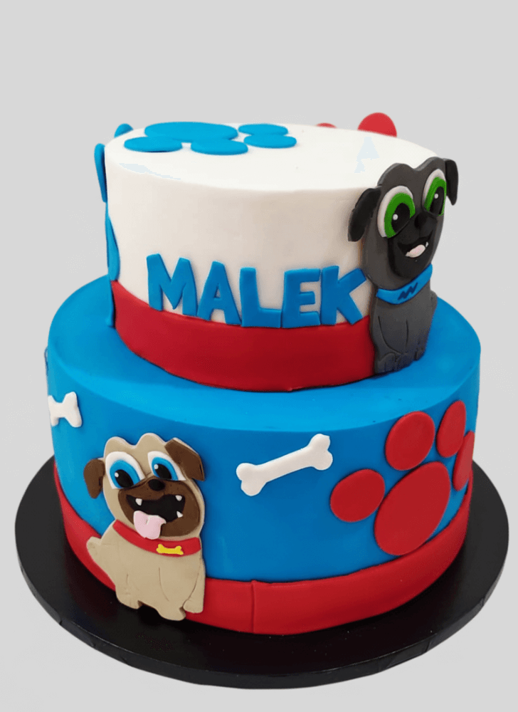 Beauteous Puppy Dog Pals Cake
