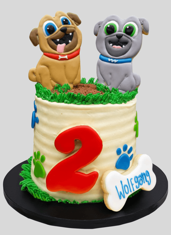 Delicate Puppy Dog Pals Cake