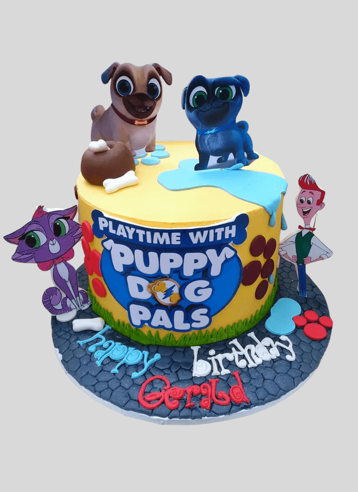 Delightful Puppy Dog Pals Cake