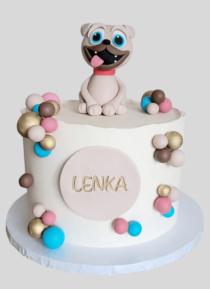Enticing Puppy Dog Pals Cake