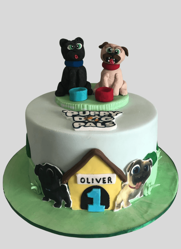 Fascinating Puppy Dog Pals Cake