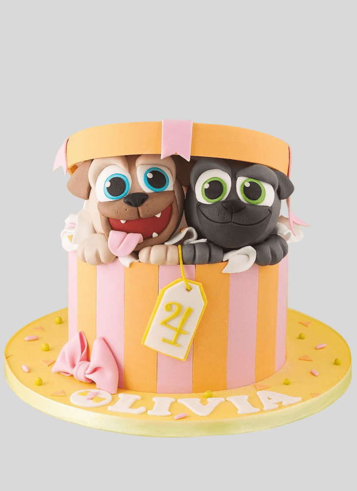 Graceful Puppy Dog Pals Cake
