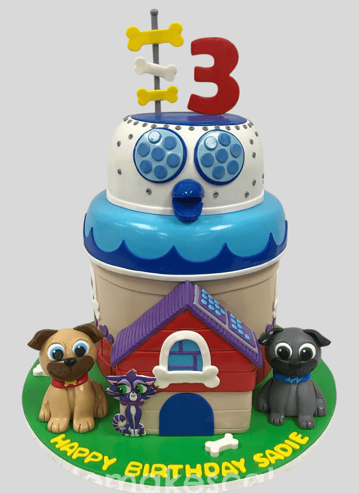 Pretty Puppy Dog Pals Cake