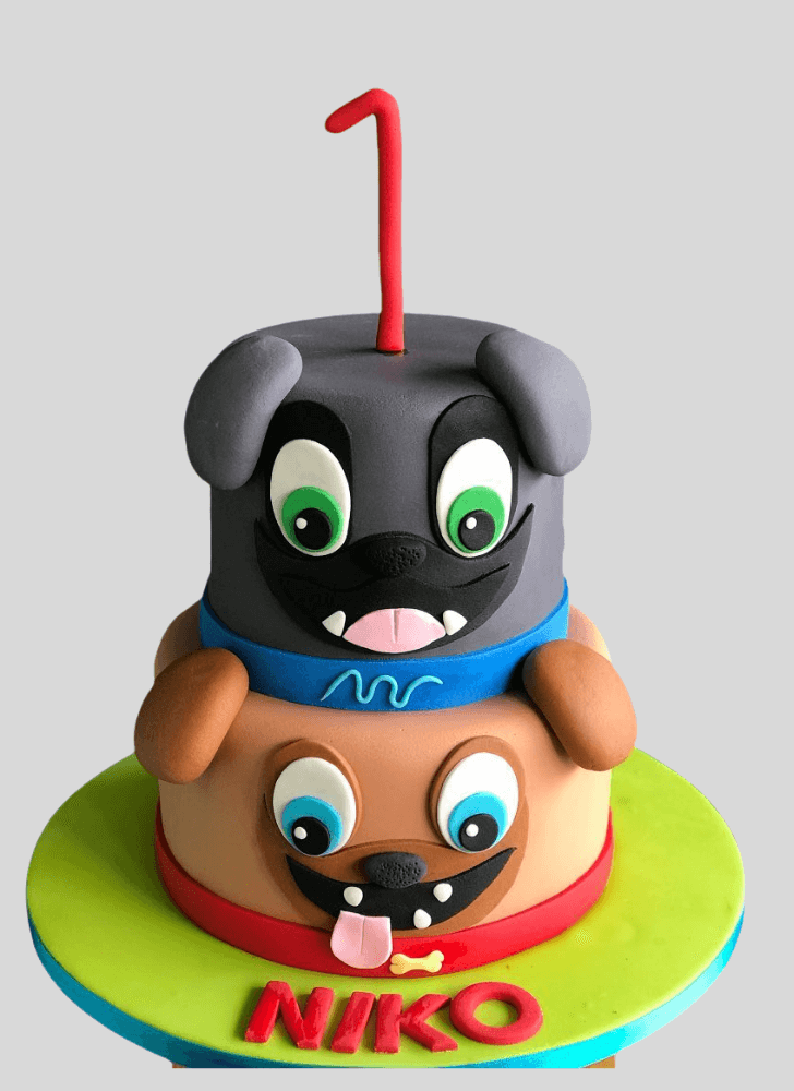 Resplendent Puppy Dog Pals Cake