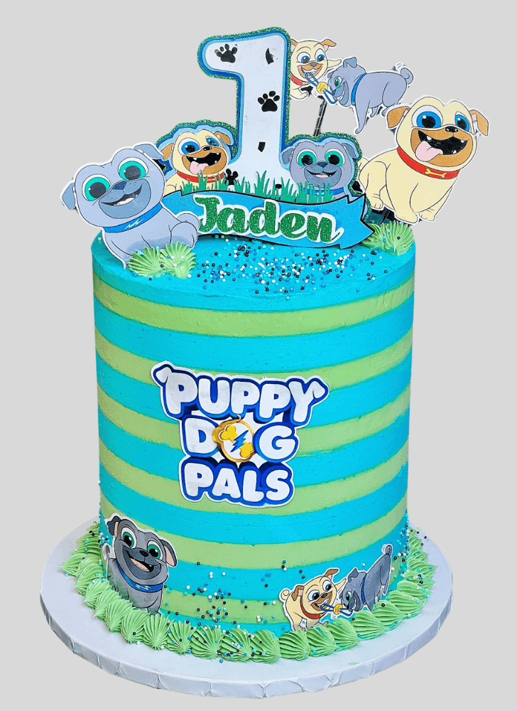 Wonderful Puppy Dog Pals Cake Design