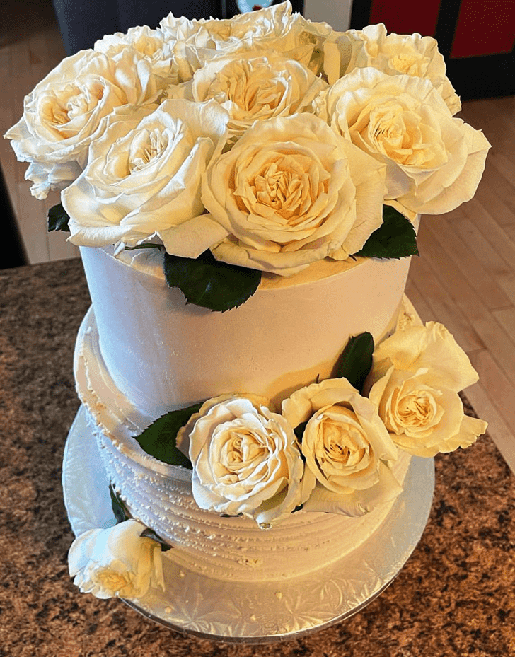 Dazzling White Cake