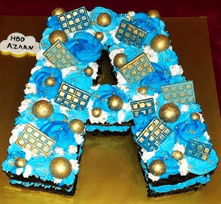 Marvelous A Alphabet Cake