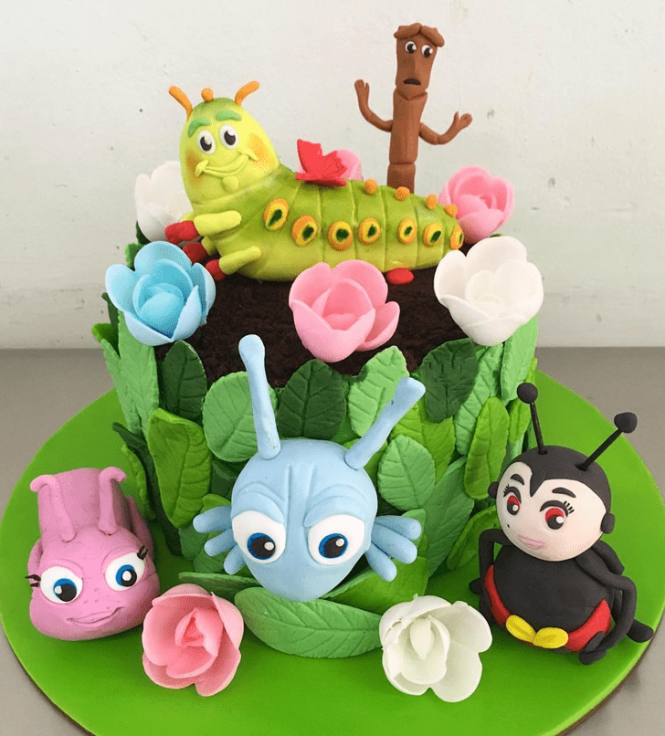 Cute A Bug's Life Cake