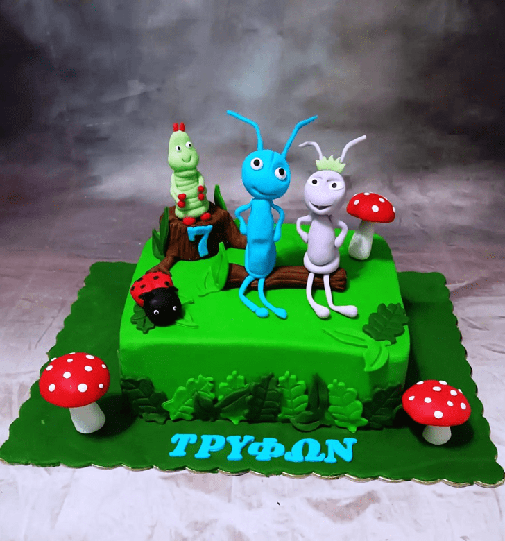Exquisite A Bug's Life Cake