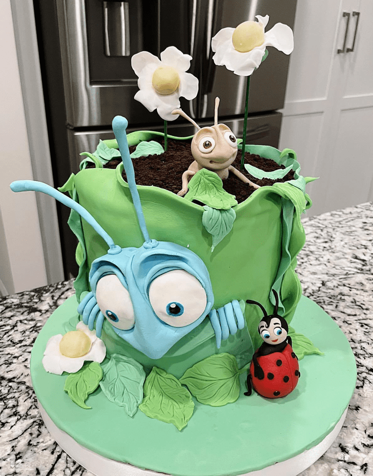 Marvelous A Bug's Life Cake