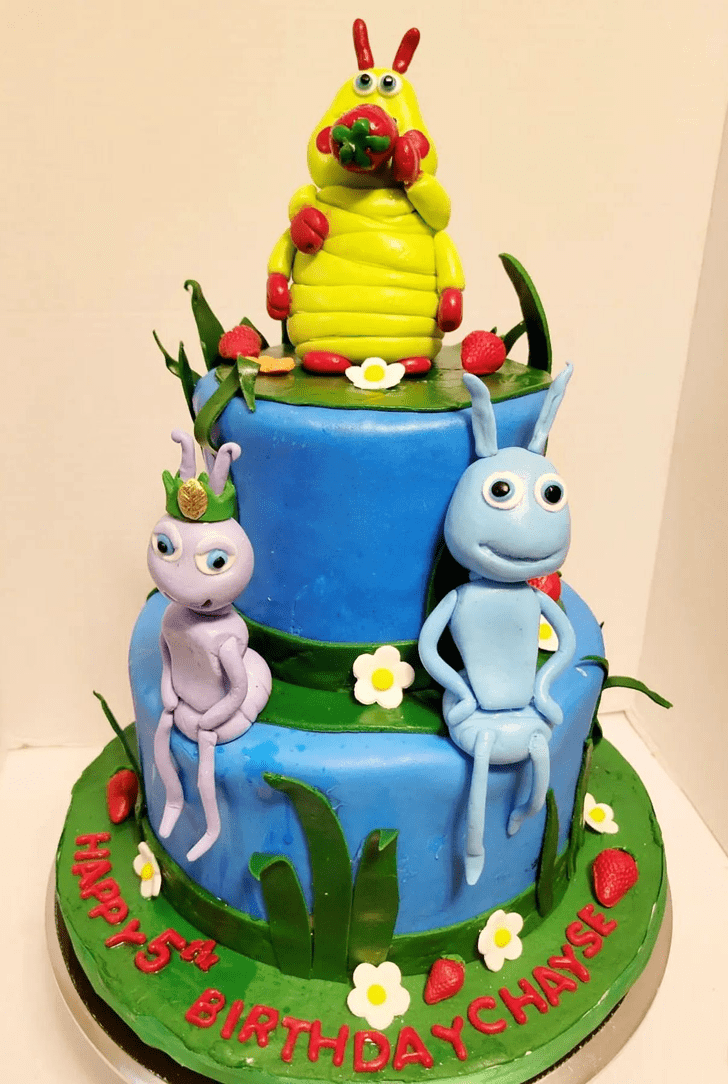 Refined A Bug's Life Cake