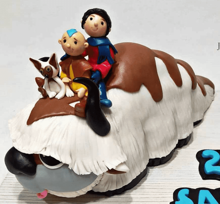 Enticing Aang Cake