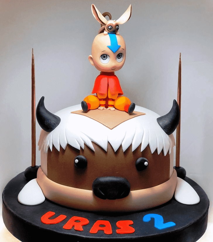 Fascinating Aang Cake