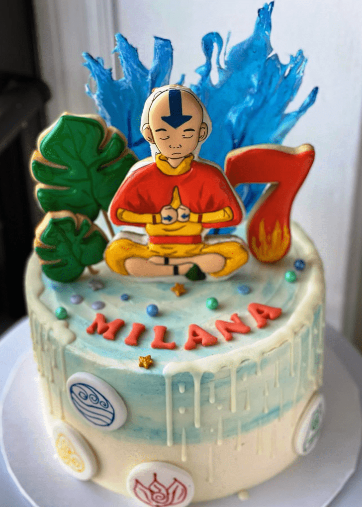 Ideal Aang Cake