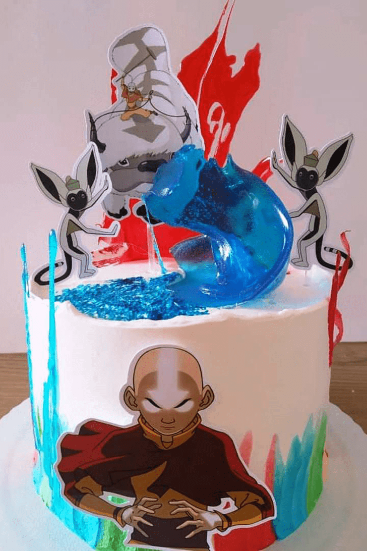 Inviting Aang Cake