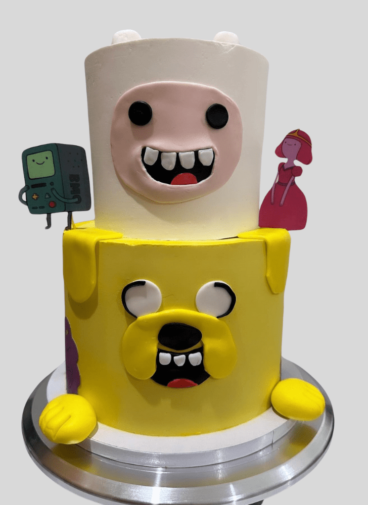 Comely Adventure Time Cake