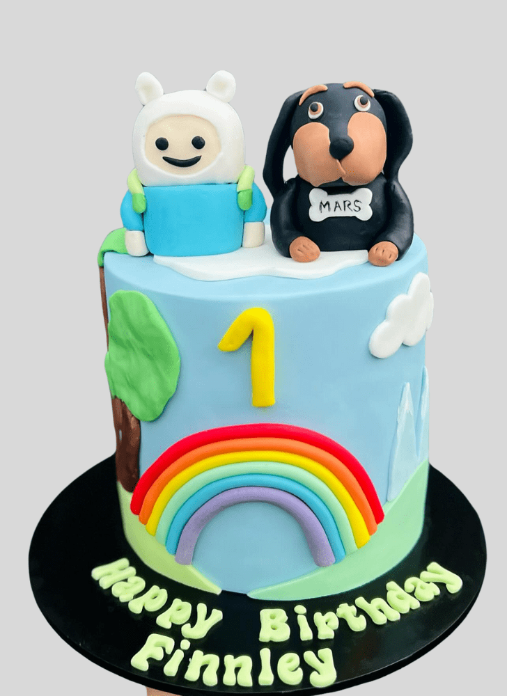 Cute Adventure Time Cake