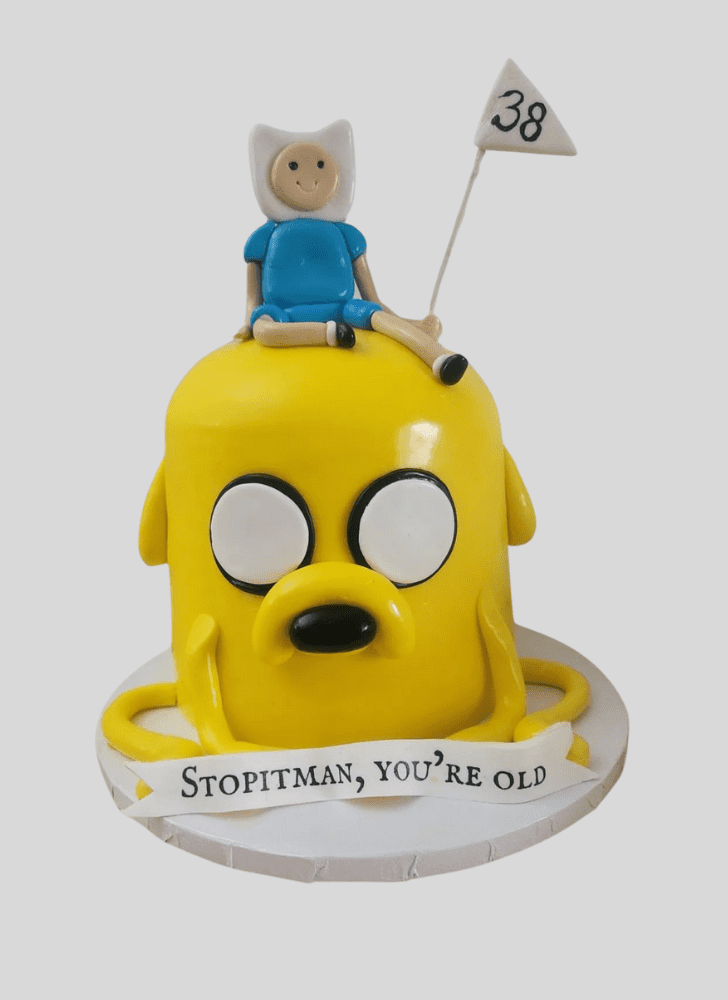 Enthralling Adventure Time Cake