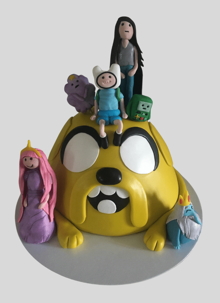 Enticing Adventure Time Cake