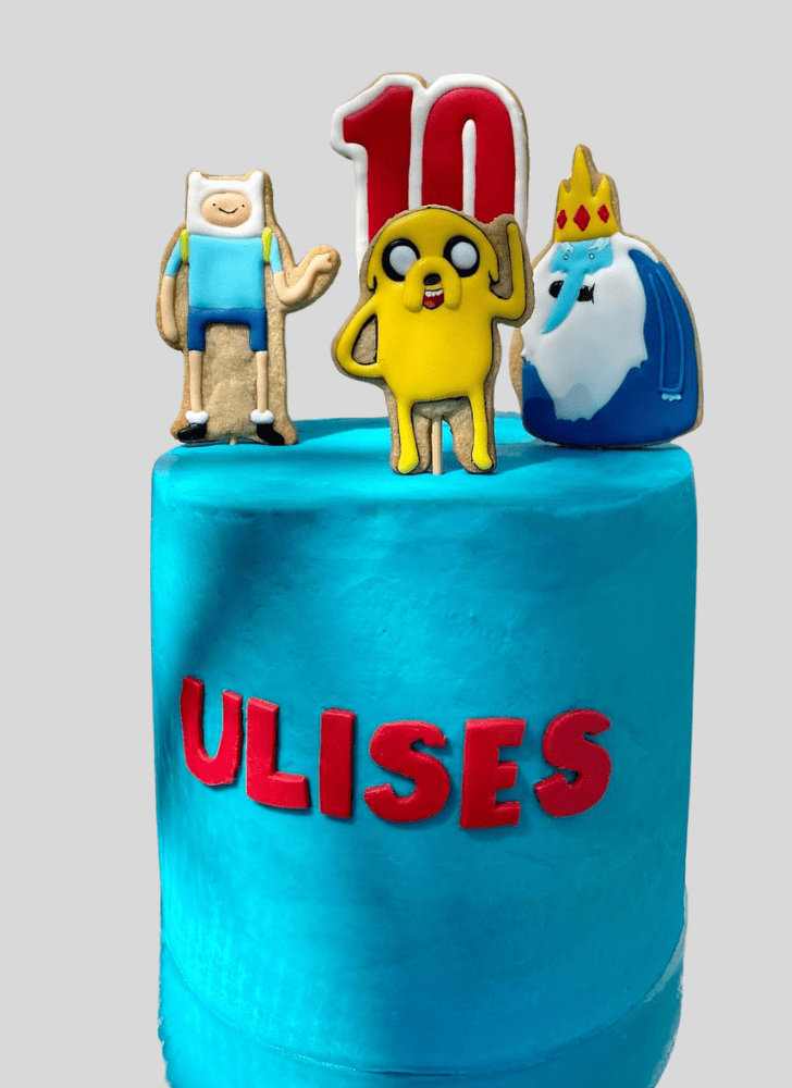 Fascinating Adventure Time Cake