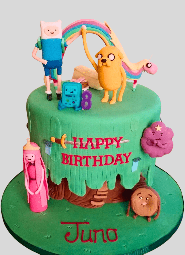 Fine Adventure Time Cake