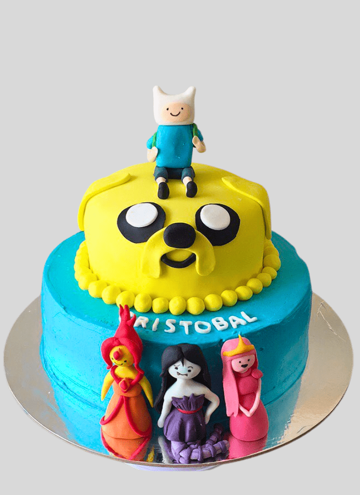 Good Looking Adventure Time Cake