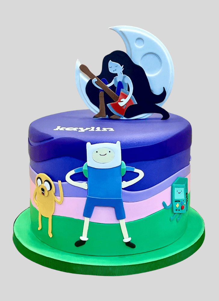 Resplendent Adventure Time Cake