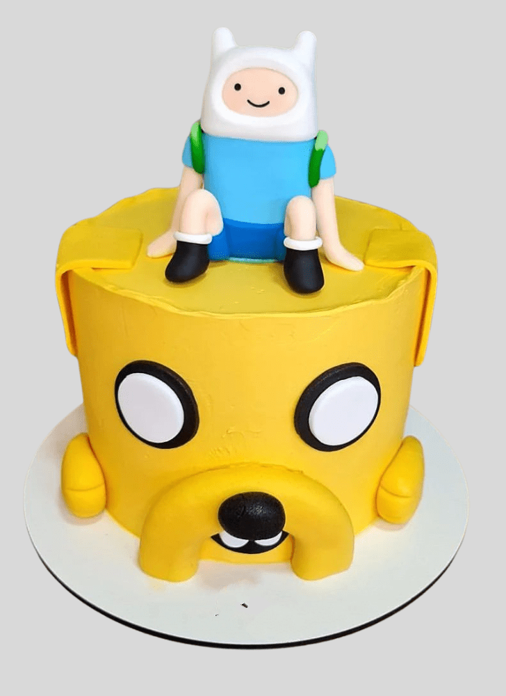 Shapely Adventure Time Cake