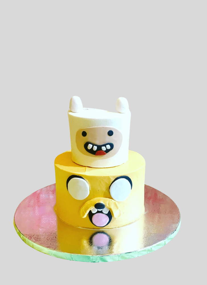 Slightly Adventure Time Cake