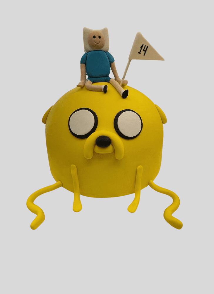 Superb Adventure Time Cake