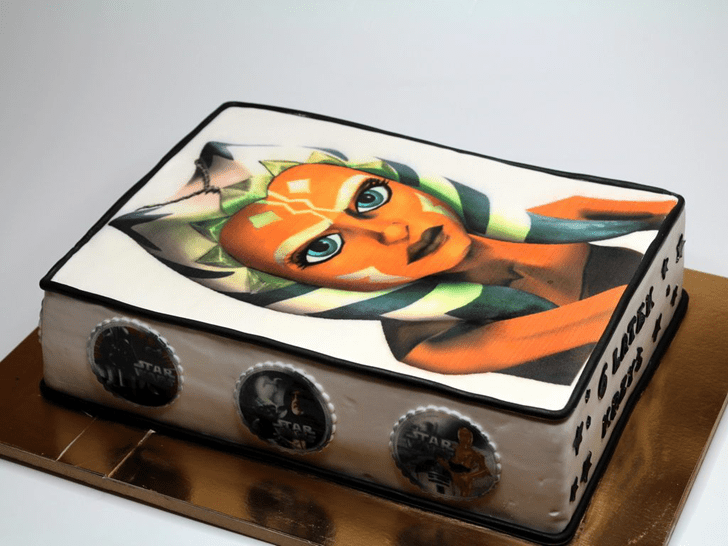 Delightful Ahsoka Tano Cake