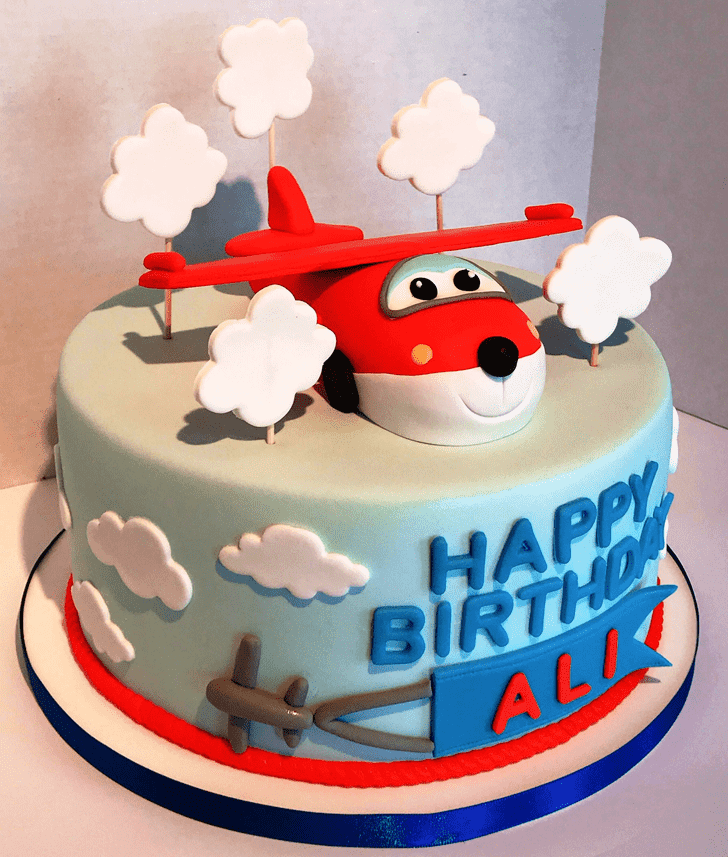 Superb Airplane Cake