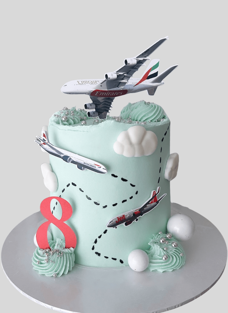 Admirable Airplane Cake Design