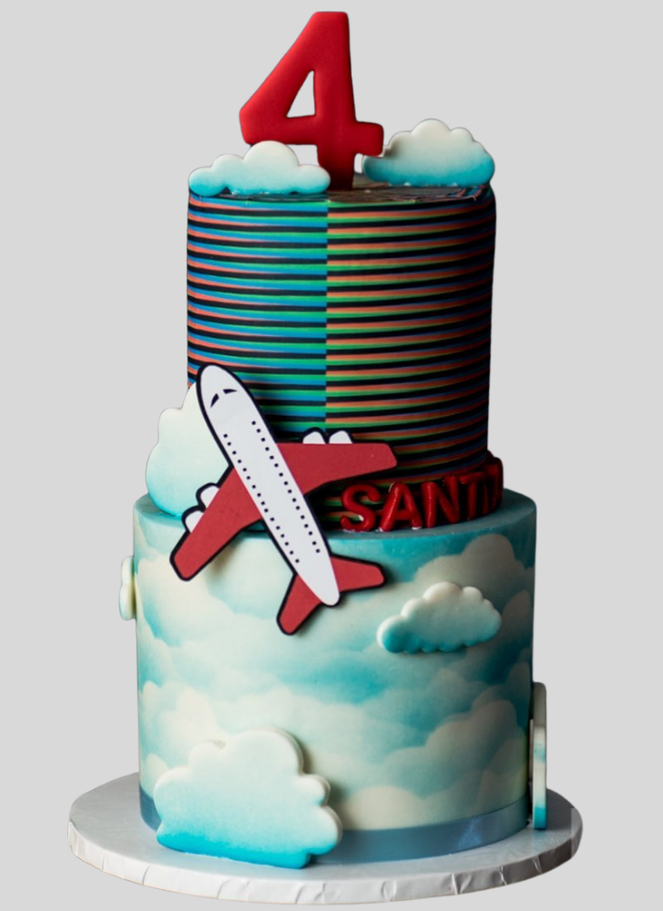 Refined Airplane Cake