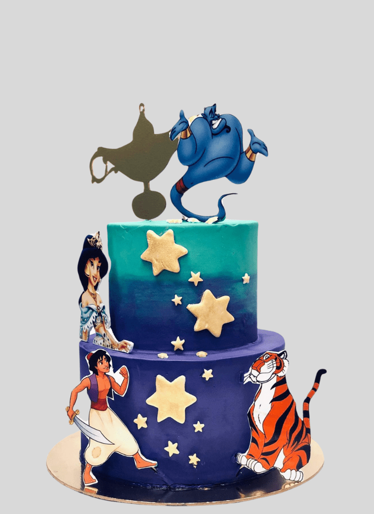 Admirable Aladdin Cake Design