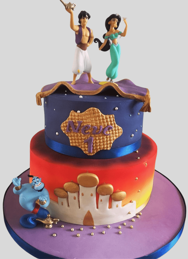 Appealing Aladdin Cake