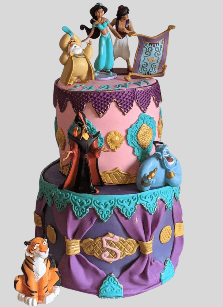 Beauteous Aladdin Cake