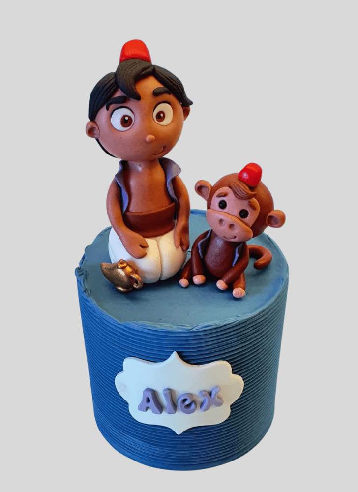 Classy Aladdin Cake