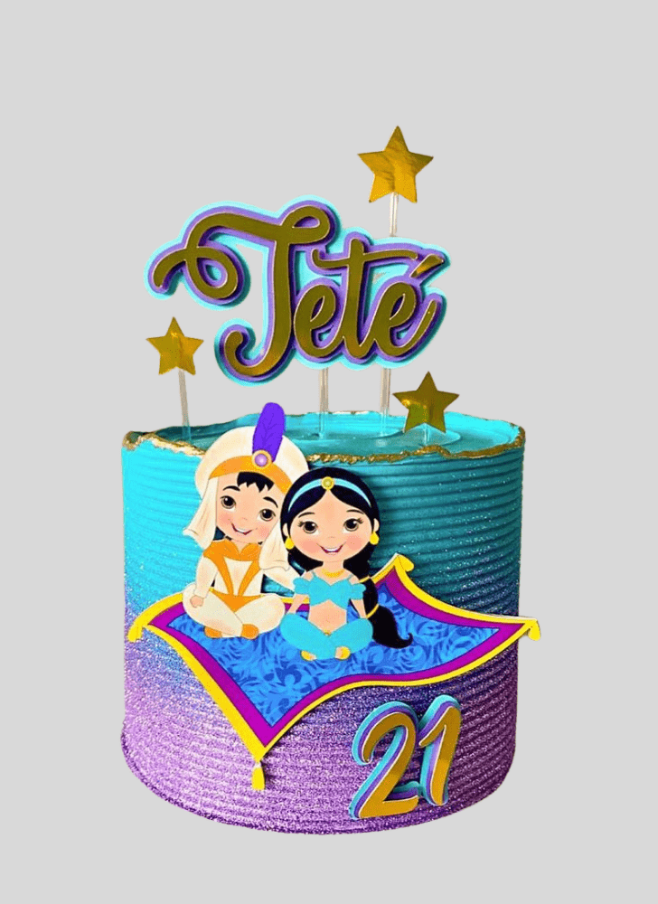 Cute Aladdin Cake